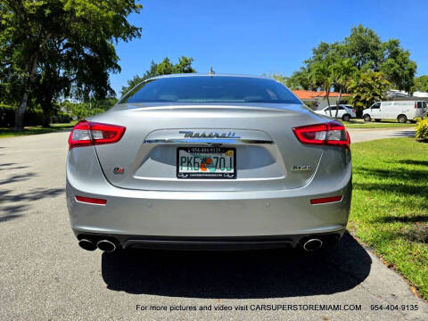 2014 Maserati Ghibli S Q4