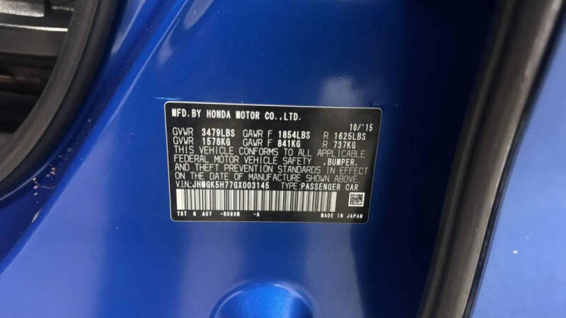 2016 Honda Fit EX