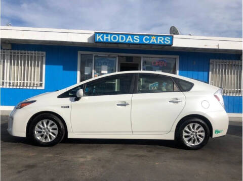 2012 Toyota Prius Plug-in Hybrid for sale at Khodas Cars in Gilroy CA