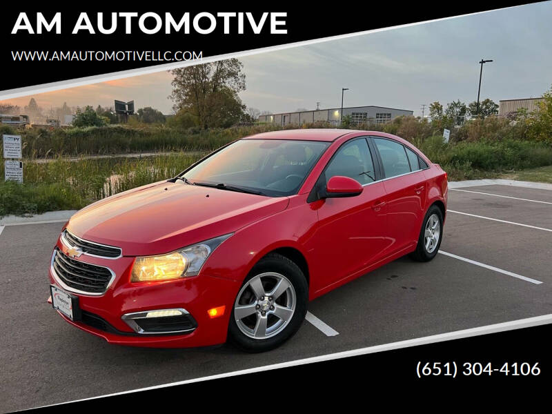 2016 Chevrolet Cruze Limited for sale at AM AUTOMOTIVE in Forest Lake MN