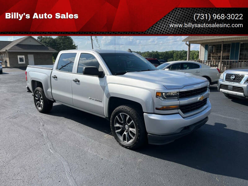 2018 Chevrolet Silverado 1500 for sale at Billy's Auto Sales in Lexington TN