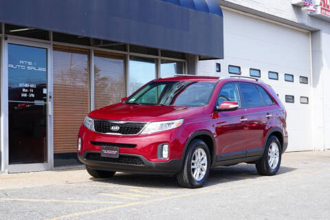 2015 Kia Sorento for sale at RTE 1 Auto Sales in Peabody MA