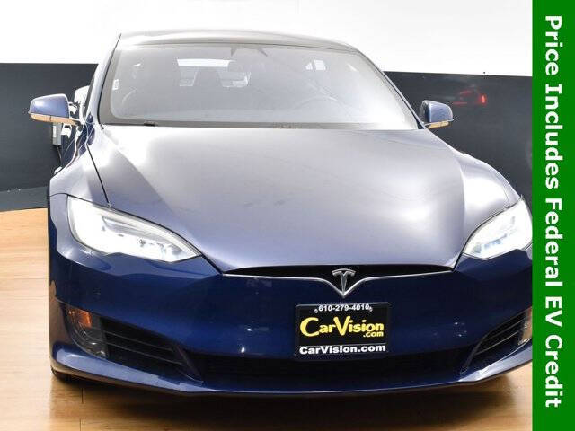 Used 2017 Tesla Model S 75D with VIN 5YJSA1E22HF209341 for sale in Conshohocken, PA