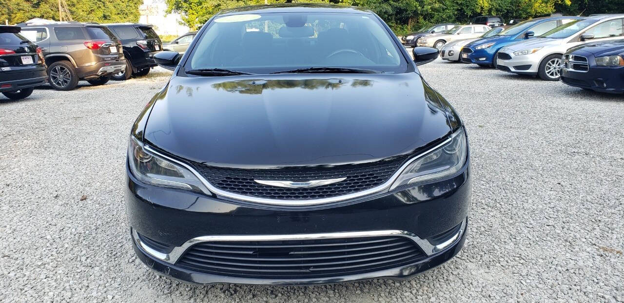 2016 Chrysler 200 for sale at Hix Motor Co in Jacksonville, NC