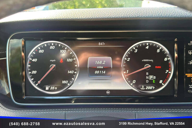 2015 Mercedes-Benz S-Class S 550 4MATIC