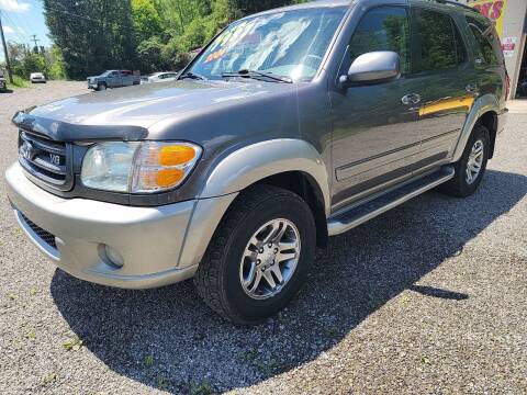 2004 Toyota Sequoia for sale at Alfred Auto Center in Almond NY