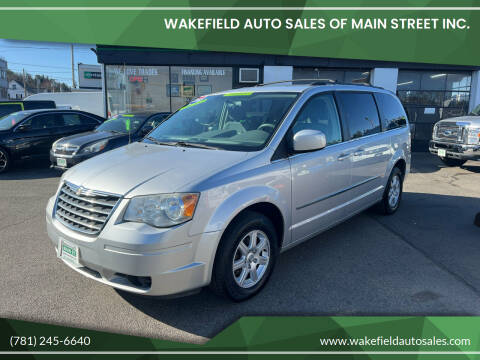 2010 Chrysler Town and Country for sale at Wakefield Auto Sales of Main Street Inc. in Wakefield MA