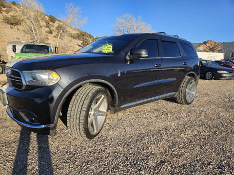 2014 Dodge Durango for sale at Canyon View Auto Sales in Cedar City UT