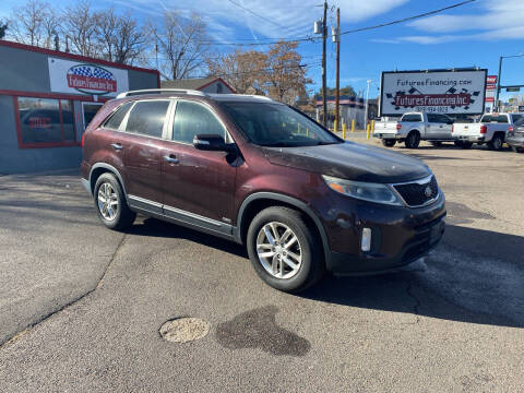 2015 Kia Sorento for sale at FUTURES FINANCING INC. in Denver CO