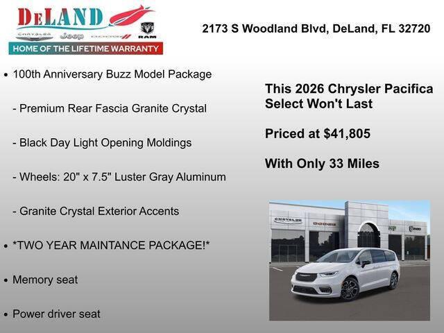 2026 Chrysler Pacifica Select