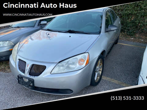 2007 Pontiac G6 for sale at Cincinnati Auto Haus in Cincinnati OH