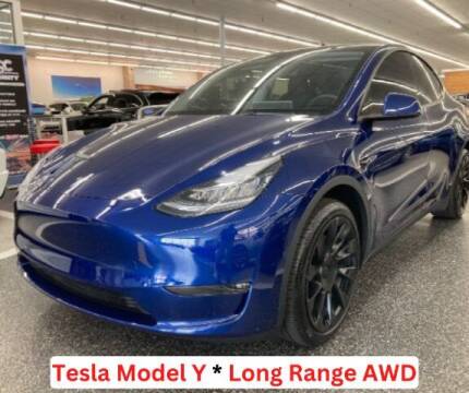 2021 Tesla Model Y for sale at Dixie Motors in Fairfield OH