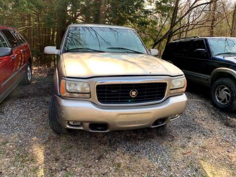 2000 Cadillac Escalade for sale at Dirt Cheap Cars in Pottsville PA