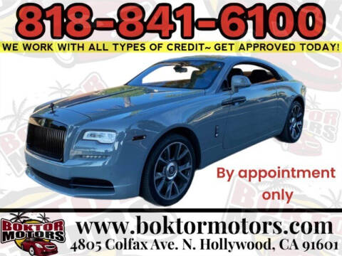 2020 Rolls-Royce Wraith for sale at Boktor Motors in North Hollywood CA