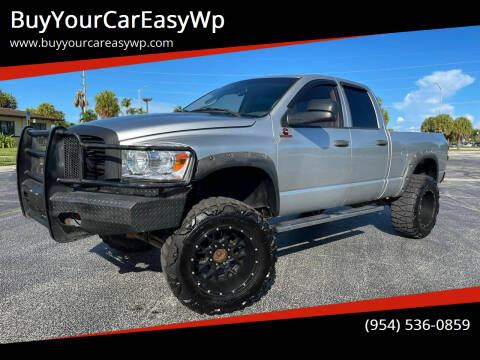 2008 Dodge Ram Pickup 2500 for sale at BuyYourCarEasyWp in West Park FL
