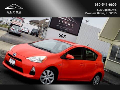 2012 Toyota Prius c for sale at Alpha Luxury Motors in Downers Grove IL