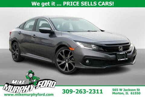 2021 Honda Civic for sale at Mike Murphy Ford in Morton IL
