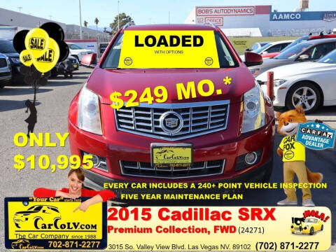 2015 Cadillac SRX for sale at The Car Company - 249 monthly payments in Las Vegas NV