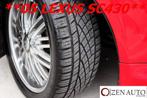 2005 Lexus SC 430