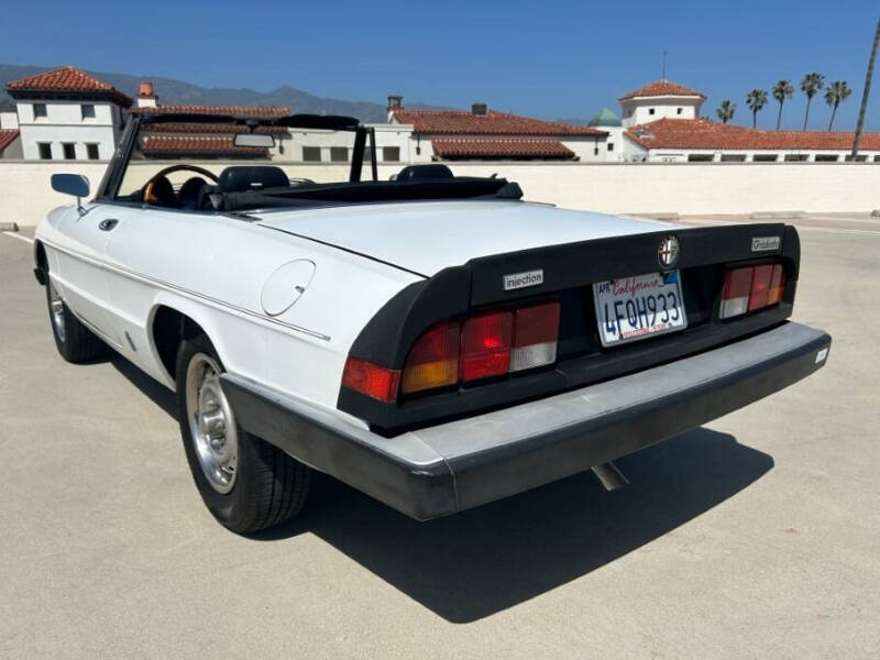 1985 Alfa Romeo Spider Veloce
