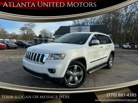 2013 Jeep Grand Cherokee for sale at Atlanta United Motors in Jefferson GA