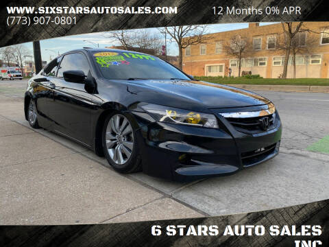 2012 Honda Accord for sale at 6 STARS AUTO SALES INC in Chicago IL