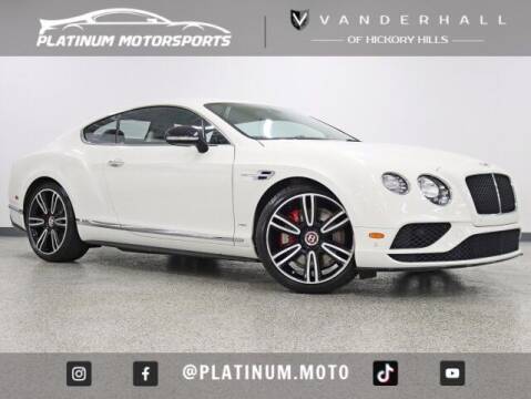 2016 Bentley Continental for sale at PLATINUM MOTORSPORTS INC. in Hickory Hills IL