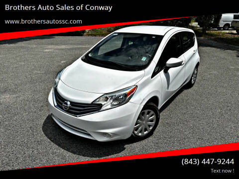 2016 Nissan Versa Note for sale at Brothers Auto Sales of Conway in Conway SC