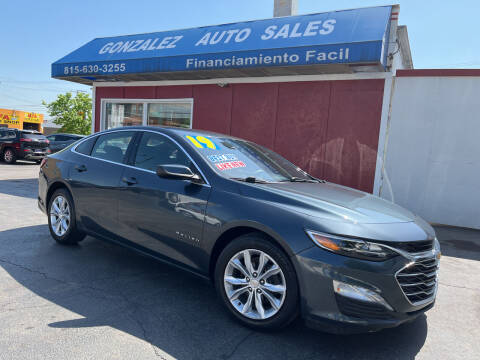 2019 Chevrolet Malibu for sale at Gonzalez Auto Sales in Joliet IL
