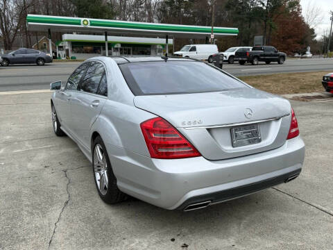 2012 Mercedes-Benz S-Class S 550