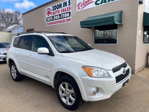 2009 Toyota RAV4 for sale at Zoom In 5 Auto Sales in Fort Worth TX