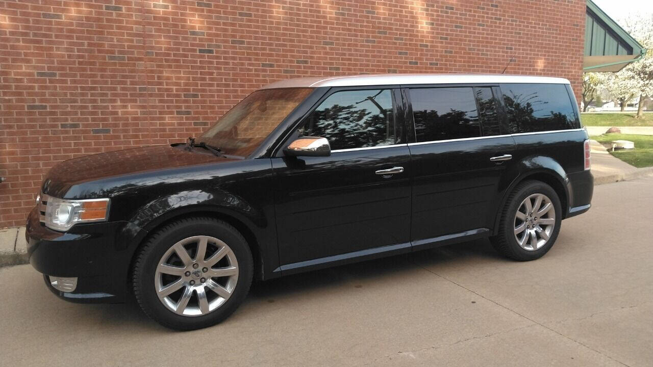 Black 2010 Ford Flex Limited AWD Limited 4dr Crossover w/EcoBoost 1