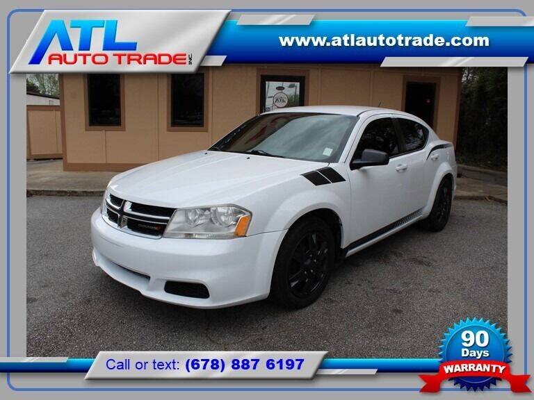 2014 Dodge Avenger for sale at ATL Auto Trade, Inc. in Stone Mountain GA