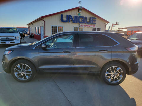 2016 Ford Edge for sale at UNIQUE AUTOMOTIVE "BE UNIQUE" in Garden City KS