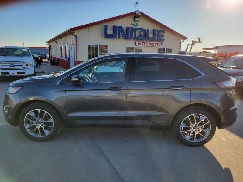 2016 Ford Edge for sale at UNIQUE AUTOMOTIVE "BE UNIQUE" in Garden City KS
