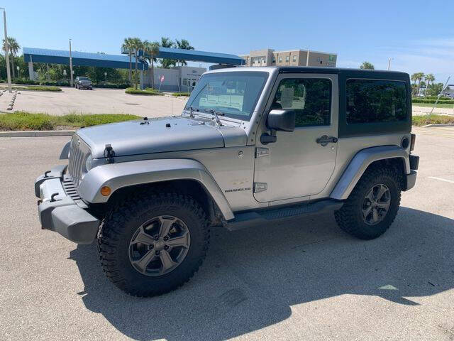 2015 Jeep Wrangler for sale at Wheeler Dealer Florida in Fort Myers Beach, FL