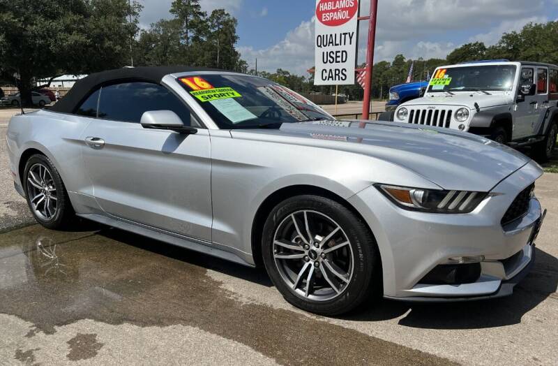 2016 Ford Mustang for sale at VSA MotorCars in Cypress TX