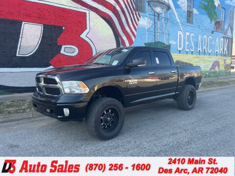 2016 RAM 1500 for sale at D3 Auto Sales in Des Arc AR