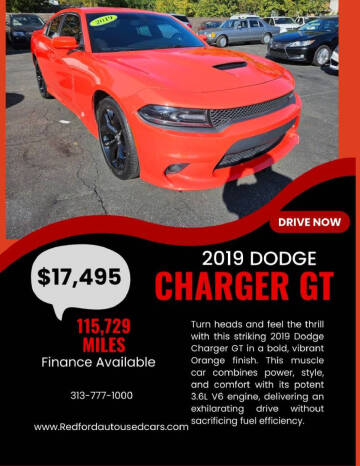 2019 Dodge Charger for sale at Redford Auto Quality Used Cars in Redford MI