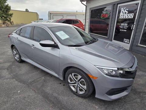 2017 Honda Civic for sale at K & S Auto Sales in Smithfield UT
