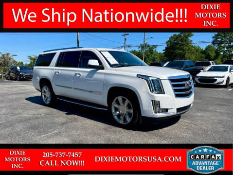 2018 Cadillac Escalade ESV for sale at Dixie Motors Inc. in Tuscaloosa AL