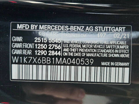 2021 Mercedes-Benz AMG GT 53