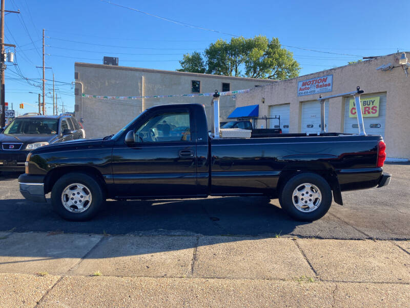 2003 Chevrolet Silverado 1500 for sale at Motion Auto Sales in West Collingswood Heights NJ