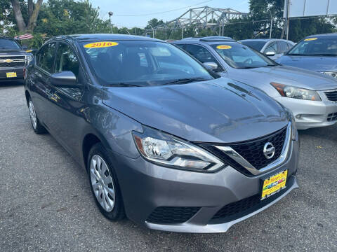 2016 Nissan Sentra for sale at Din Motors in Passaic NJ