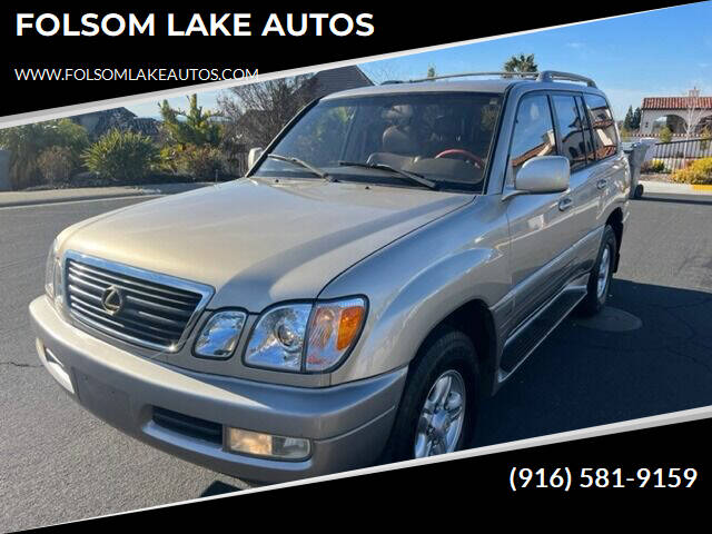 2000 Lexus LX 470 for sale at FOLSOM LAKE AUTOS in Orangevale CA