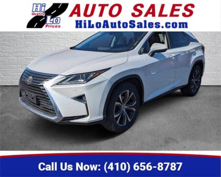 2017 Lexus RX 350 for sale at Hi-Lo Auto Sales in Frederick MD