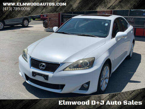 2011 Lexus IS 250 for sale at Elmwood D+J Auto Sales in Agawam MA