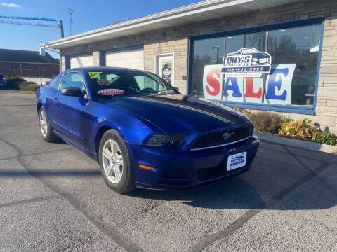 2014 Ford Mustang for sale at Tonys Auto Sales Inc in Wheatfield IN