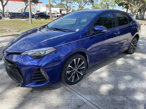 2019 Toyota Corolla for sale at Florida Fine Cars - West Palm Beach in West Palm Beach FL