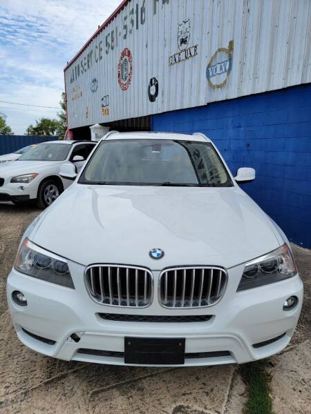 2014 BMW X3 for sale at CARMONA'S VW & IMPORTS in Mission TX